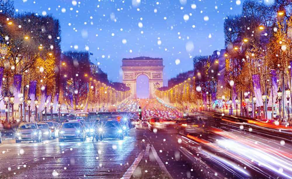 Paris winter