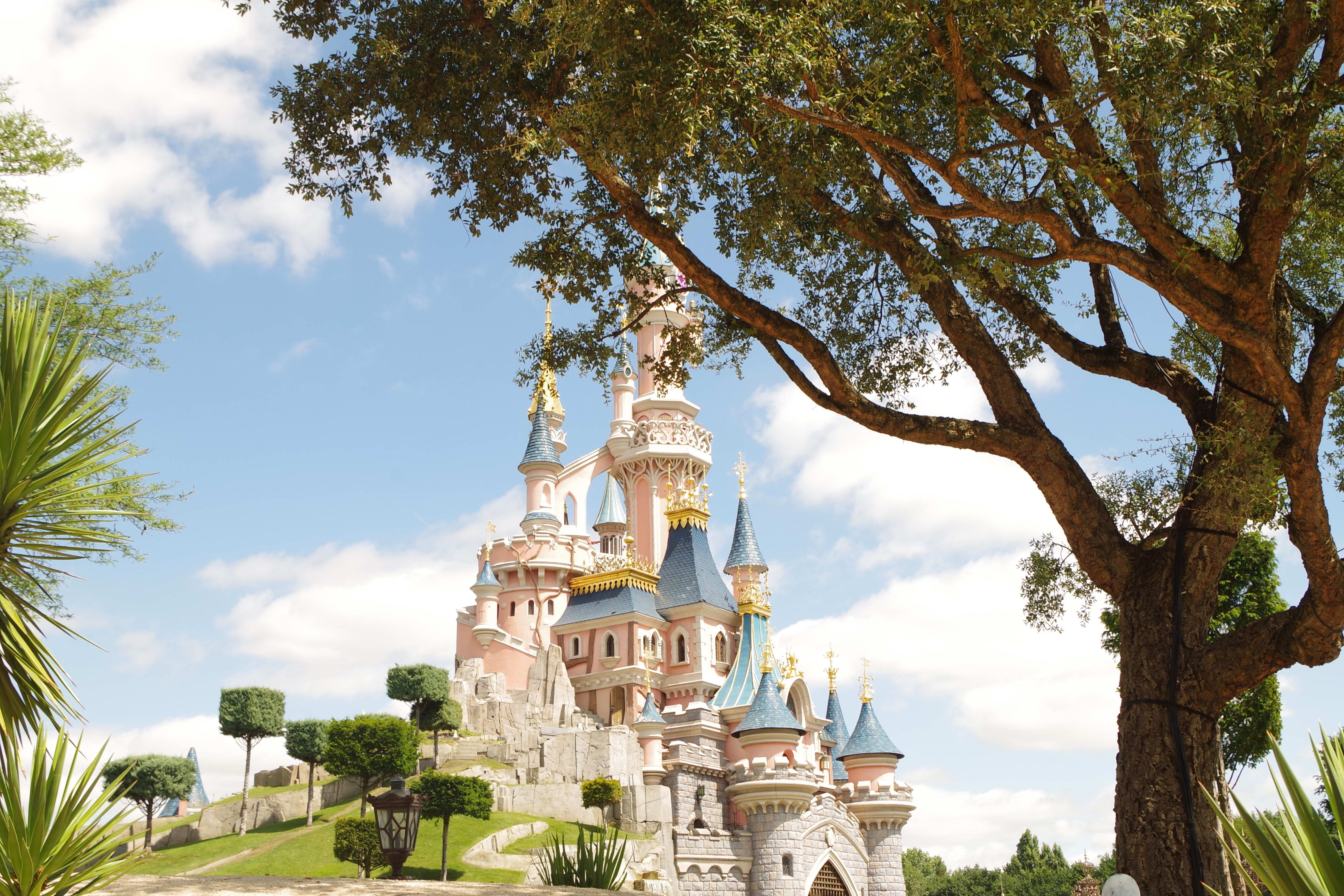 The Sleeping Beauty Castle at Disneyland Paris