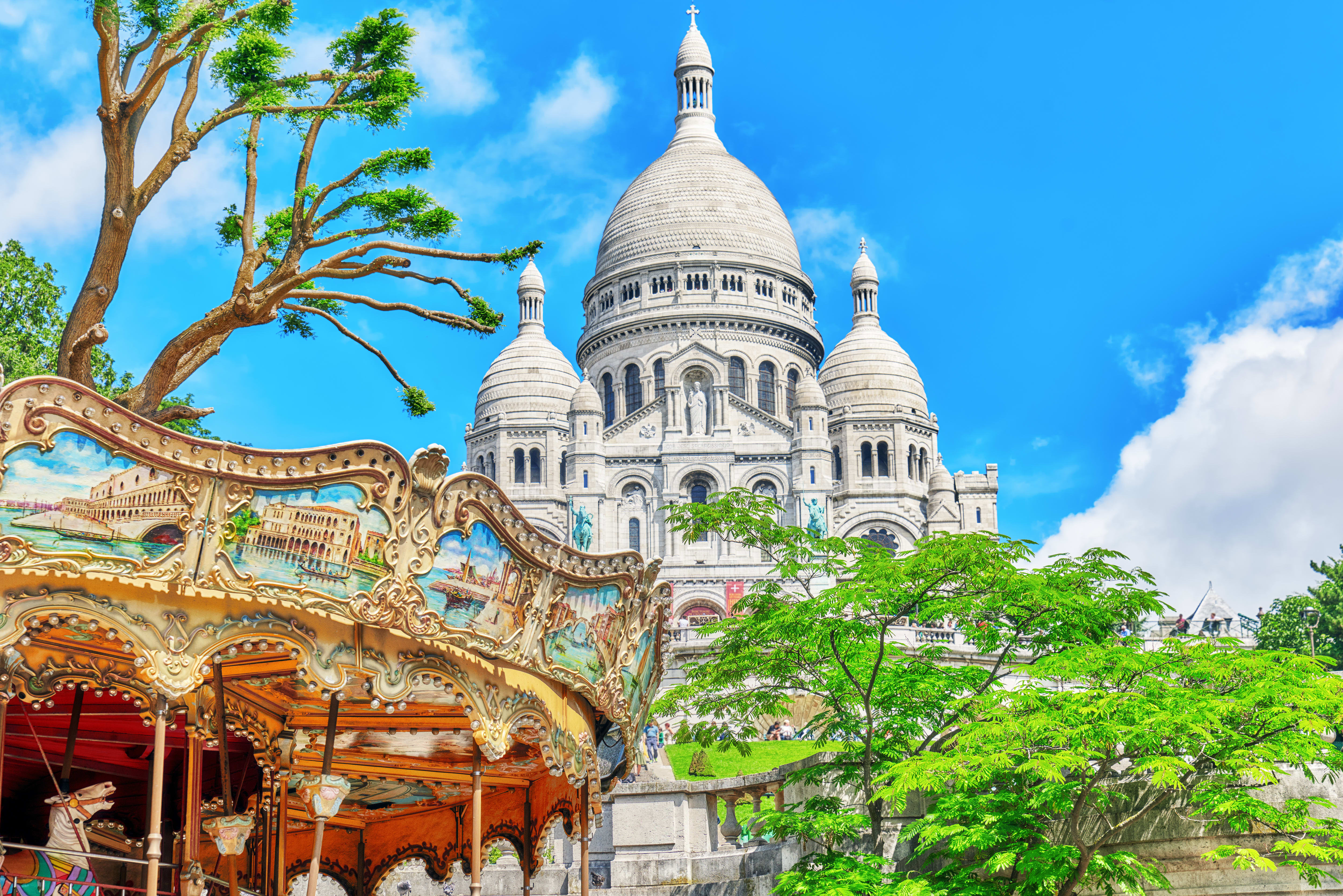 Basilique du Sacré-Cœur à Montmartre, Paris, France