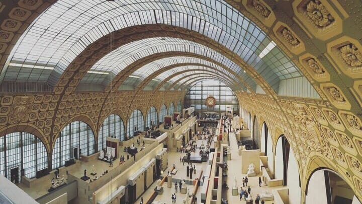 Main hall at Musée d'Orsay
